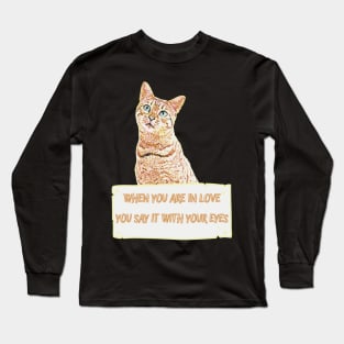 when you fall in love Long Sleeve T-Shirt